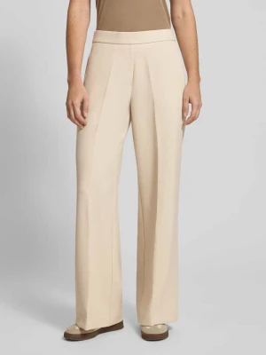 Spodnie materiałowe o szerokim kroju z dodatkiem wiskozy model ‘Charlie’ someday