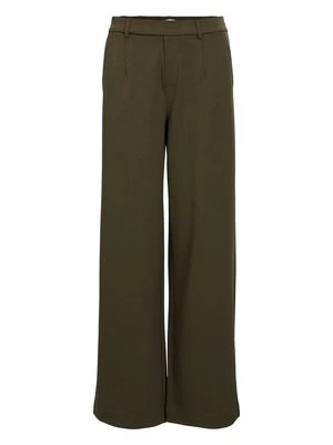 Spodnie materiałowe Object khaki