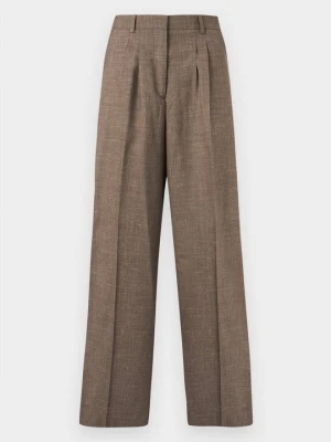 Spodnie materiałowe Officine Générale taupe