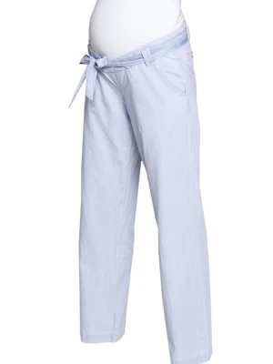 Spodnie materiałowe Ohma! jasnoniebieski denim