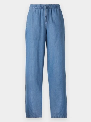 Spodnie materiałowe Only niebieski denim