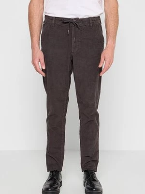Spodnie materiałowe Pepe Jeans ciemnobrązowy