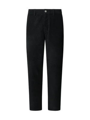 Spodnie materiałowe Pepe Jeans czarny