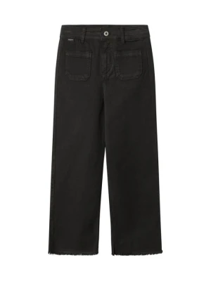 Spodnie materiałowe Pepe Jeans czarny