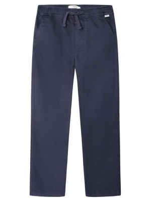 Spodnie materiałowe Pepe Jeans granatowy