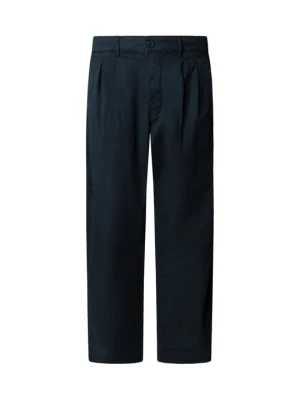 Spodnie materiałowe Pepe Jeans granatowy
