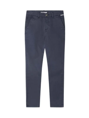 Spodnie materiałowe Pepe Jeans granatowy