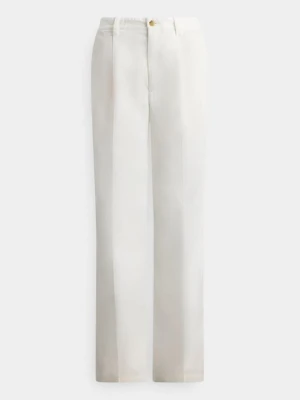 Spodnie materiałowe Polo Ralph Lauren biały