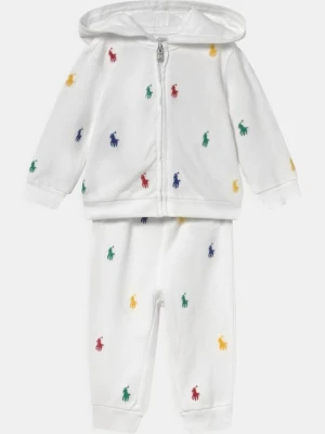 Spodnie materiałowe Polo Ralph Lauren biały