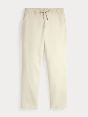 Spodnie materiałowe Polo Ralph Lauren mleczny