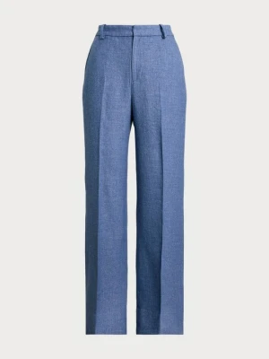 Spodnie materiałowe Polo Ralph Lauren niebieski