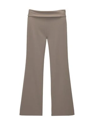 Spodnie materiałowe PULL&BEAR taupe