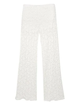 Spodnie materiałowe PULL&BEAR beżowy