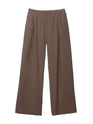Spodnie materiałowe PULL&BEAR brązowy