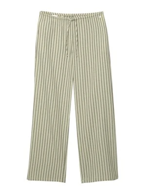 Spodnie materiałowe PULL&BEAR khaki