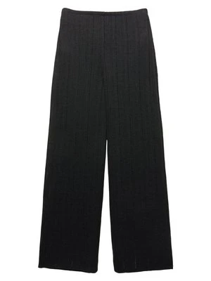 Spodnie materiałowe PULL&BEAR czarny