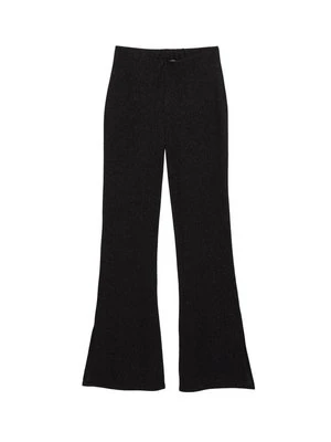 Spodnie materiałowe PULL&BEAR czarny