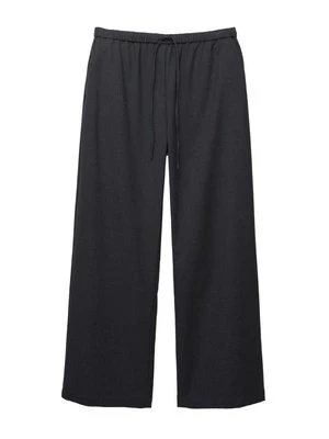 Spodnie materiałowe PULL&BEAR szary