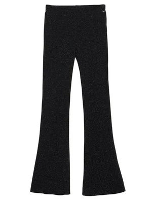 Spodnie materiałowe PULL&BEAR czarny