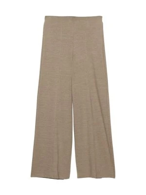 Spodnie materiałowe PULL&BEAR wielbłądzi
