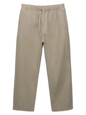 Spodnie materiałowe PULL&BEAR taupe