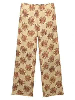 Spodnie materiałowe PULL&BEAR beżowy