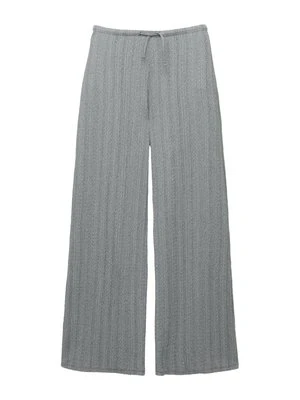 Spodnie materiałowe PULL&BEAR jasnoszary