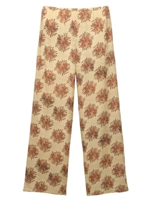 Spodnie materiałowe PULL&BEAR beżowy