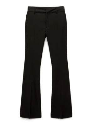 Spodnie materiałowe PULL&BEAR czarny