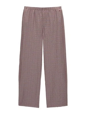 Spodnie materiałowe PULL&BEAR jagodowy