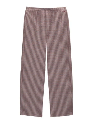 Spodnie materiałowe PULL&BEAR jagodowy