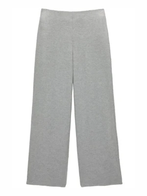 Spodnie materiałowe PULL&BEAR jasnoszary