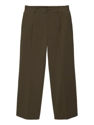 Spodnie materiałowe PULL&BEAR khaki