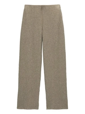 Spodnie materiałowe PULL&BEAR ochra