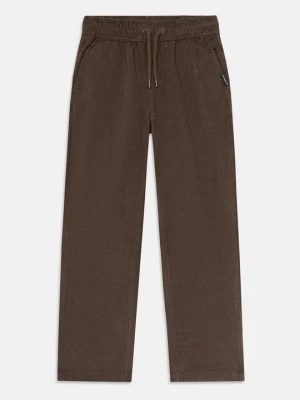 Spodnie materiałowe Quiksilver brązowy