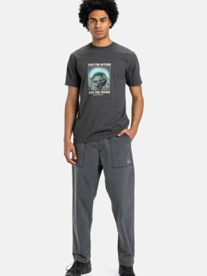 Spodnie materiałowe Quiksilver ciemnoszary