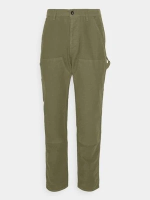 Spodnie materiałowe rag & bone ciemnozielony