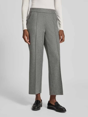 Spodnie materiałowe rozkloszowane o skróconym kroju model ‘CAMERON’ CAMBIO