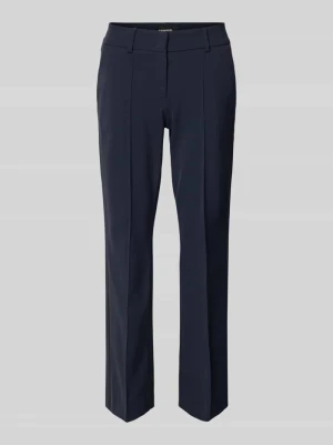 Spodnie materiałowe rozkloszowane o skróconym kroju model ‘FARAH’ CAMBIO