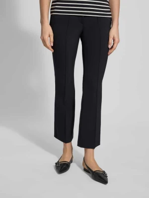 Spodnie materiałowe rozkloszowane o skróconym kroju model ‘FARAH’ CAMBIO