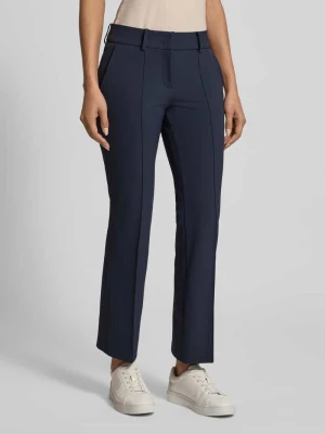 Spodnie materiałowe rozkloszowane o skróconym kroju model ‘FARAH’ CAMBIO