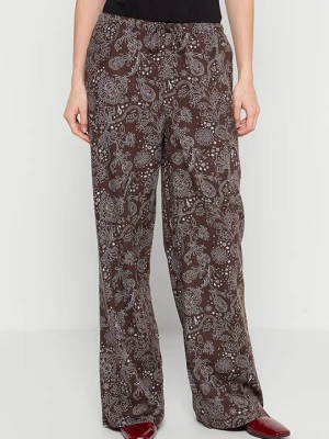 Spodnie materiałowe Scotch & Soda brązowy