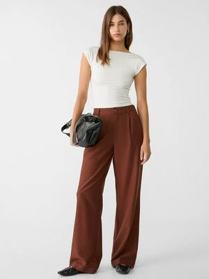 Spodnie materiałowe Stradivarius