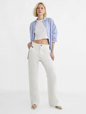 Spodnie materiałowe Stradivarius