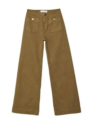 Zdjęcie produktu Spodnie materiałowe Stradivarius khaki