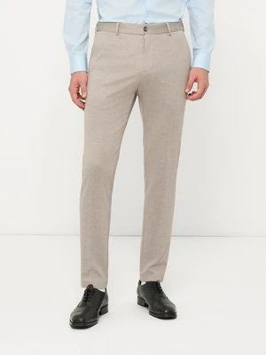 Spodnie materiałowe Strellson beżowy