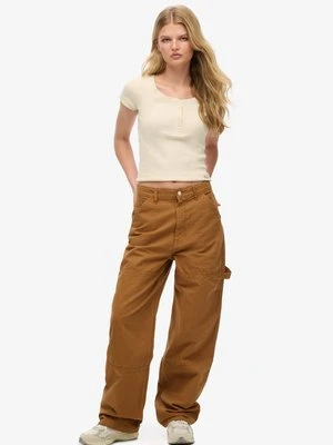 Spodnie materiałowe Superdry & Co