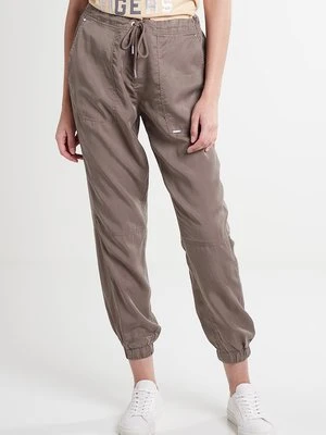 Spodnie materiałowe Superdry khaki