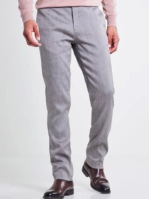 Spodnie materiałowe Ted Baker szary
