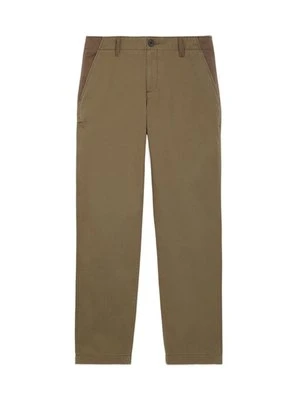 Spodnie materiałowe The Kooples oliwkowy